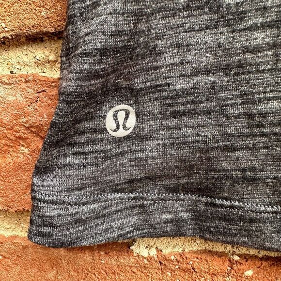 Lululemon Women's Trapeze Twist Tank Top Heathered Black 8 - Picture 4 of 8